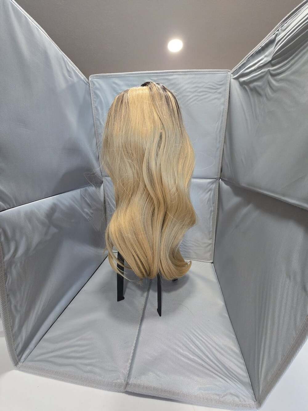 Human Hair Ombre Blonde Wig